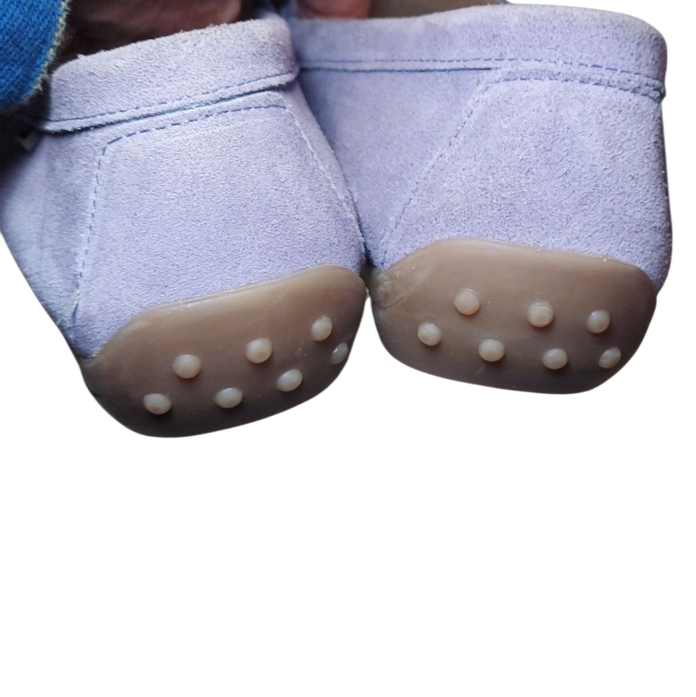Fluchos Bruni Lavender Suede Slip-On Loafer - Picture 6 of 10
